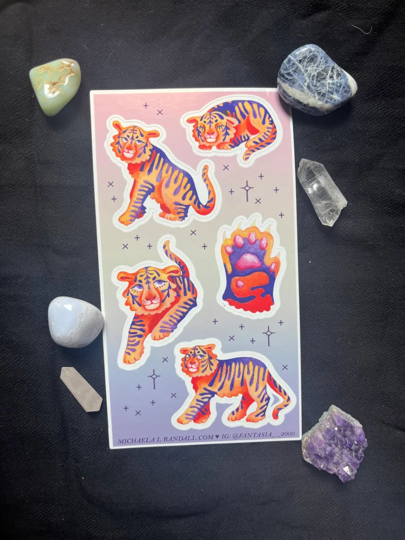 tiger stickers