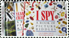 I Spy Books Stamp