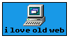 I Love Old Web Stamp