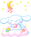 cinnamonroll on a cloud